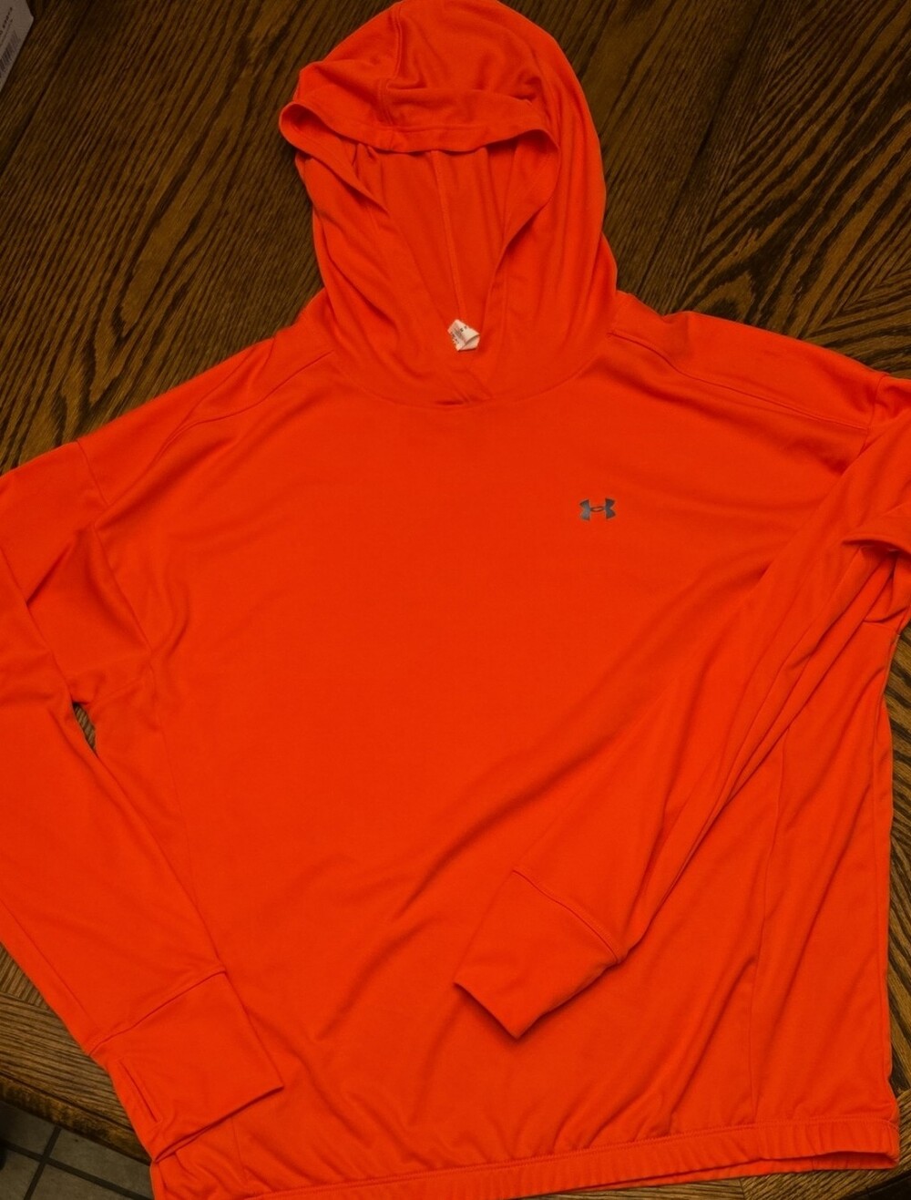 Under Armour Women’s Bright Orange Hooded Training Sweatshirt